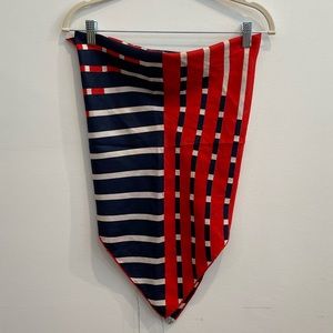 VINTAGE ECHO SILK Nautical scarf